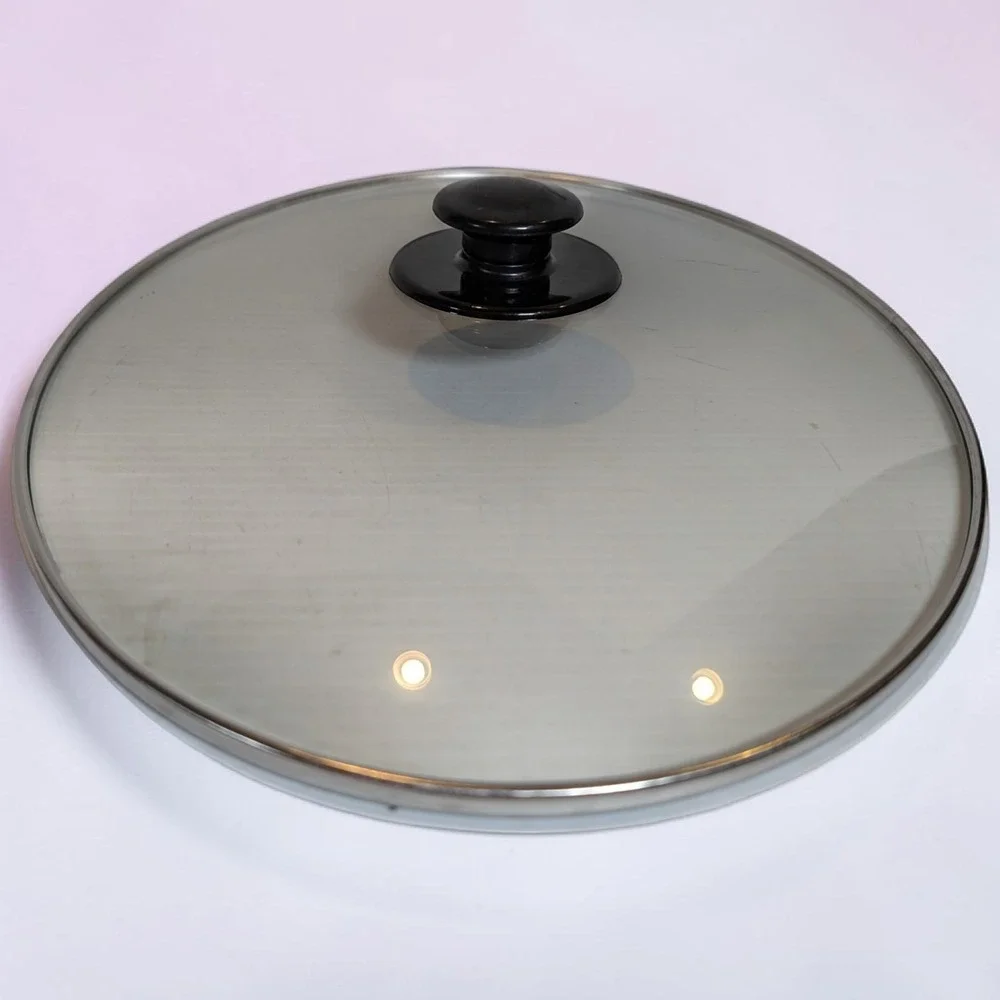 Vintage Rival Crock Pot 6 Quart SCV602 Replacement Lid Slow Cooker Harvest Fruit